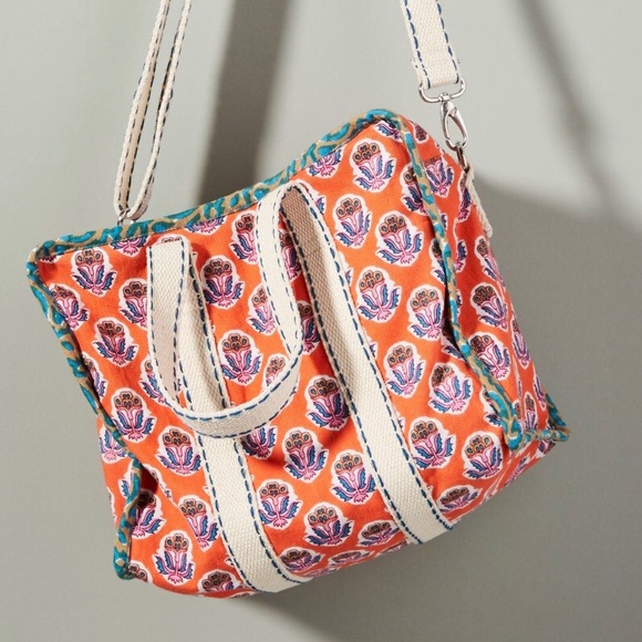 Anthropologie Handbags - Anthropologie Rana Small Tote Bag {9.5”x11”x7”}